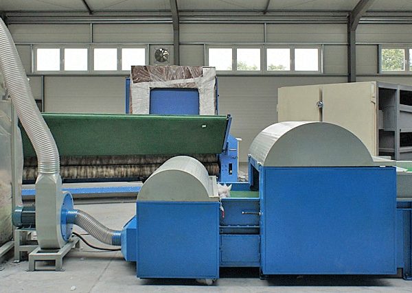 2. Pulping Machine of textile waste and other (two units pulping machine)